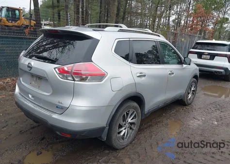 2014 Nissan Rogue Sl z USA, uszkodzony, nr VIN 5N1AT2MT3EC829707